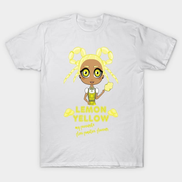 Lemon Yellow T-Shirt by Zilnation